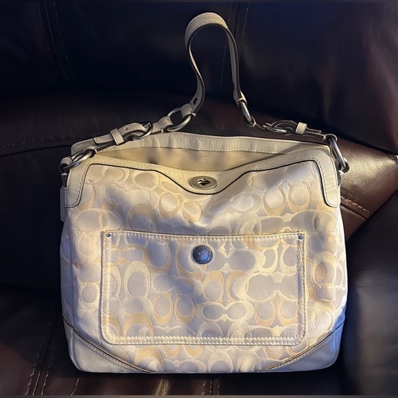 Coach Chelsea Optic Signature Purse Bag Y2K - Picture 2 of 7